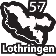 Autocollant Lorraine germanophone Lothringen